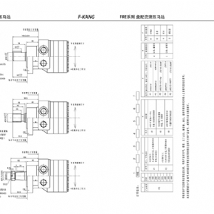 FRE系列擺線液壓馬達