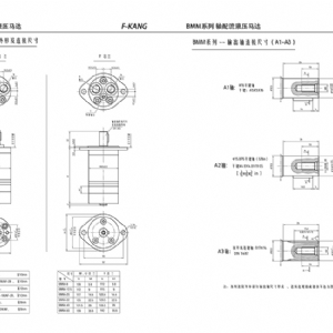 BMM系列擺線液壓馬達